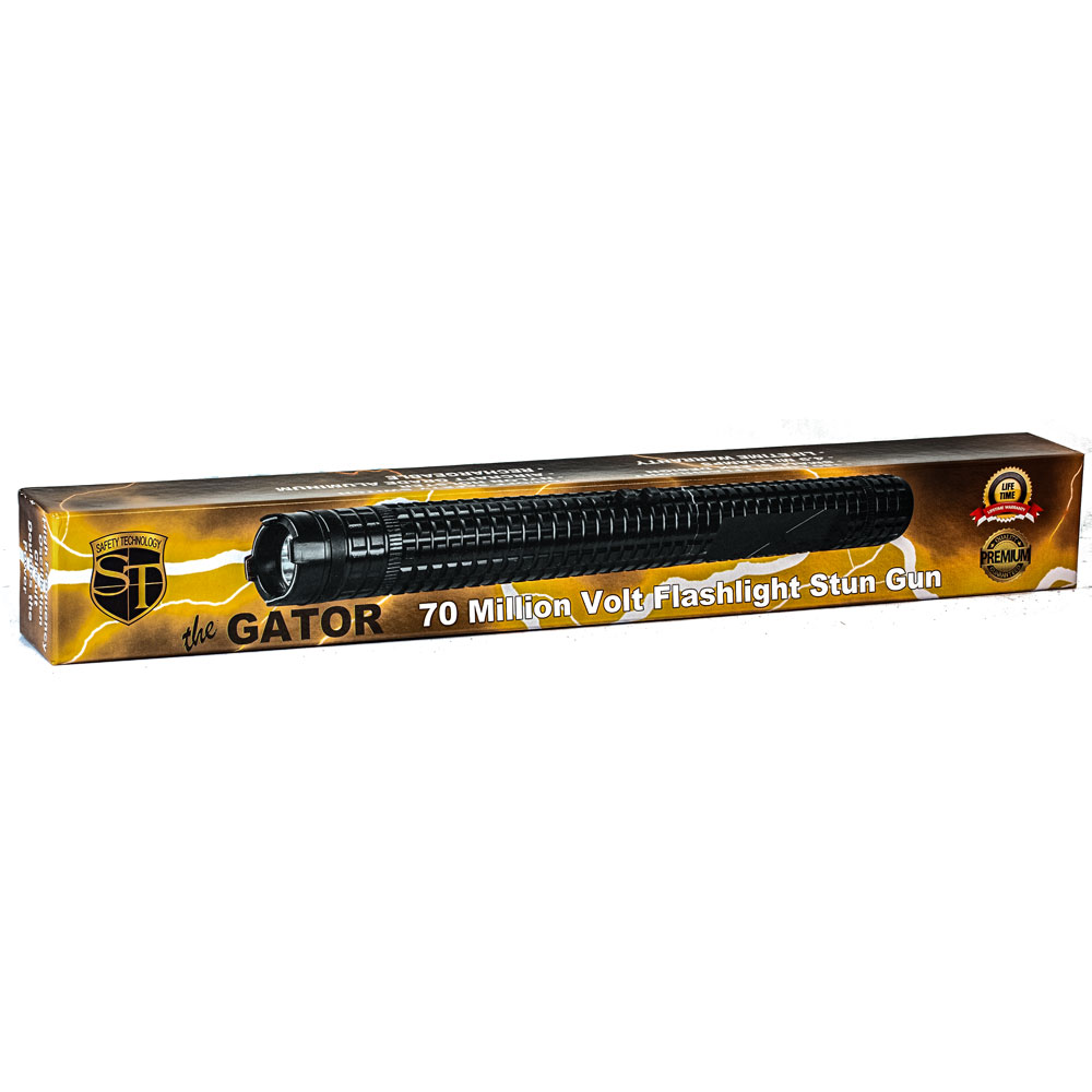 70 Million volt Gator Stun gun with Flashlight view 3